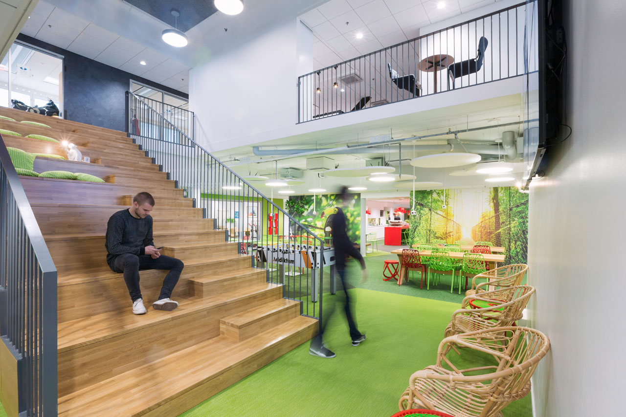 Coworking-tila Werstaan tapahtumakahvila ElectroCityssä