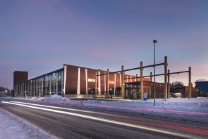 IndustryCity Turun Tiedepuistossa Teollisuuskadun puolelta.